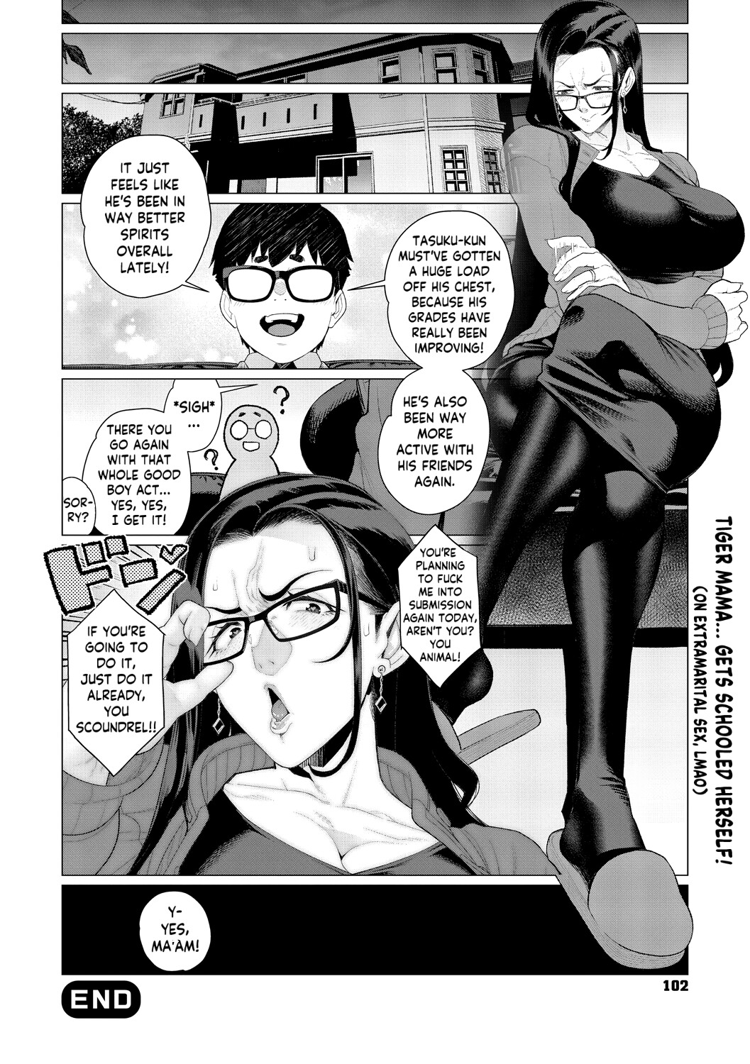 Hentai Manga Comic-Haughty Housewives: Defeated by Dick-Read-101